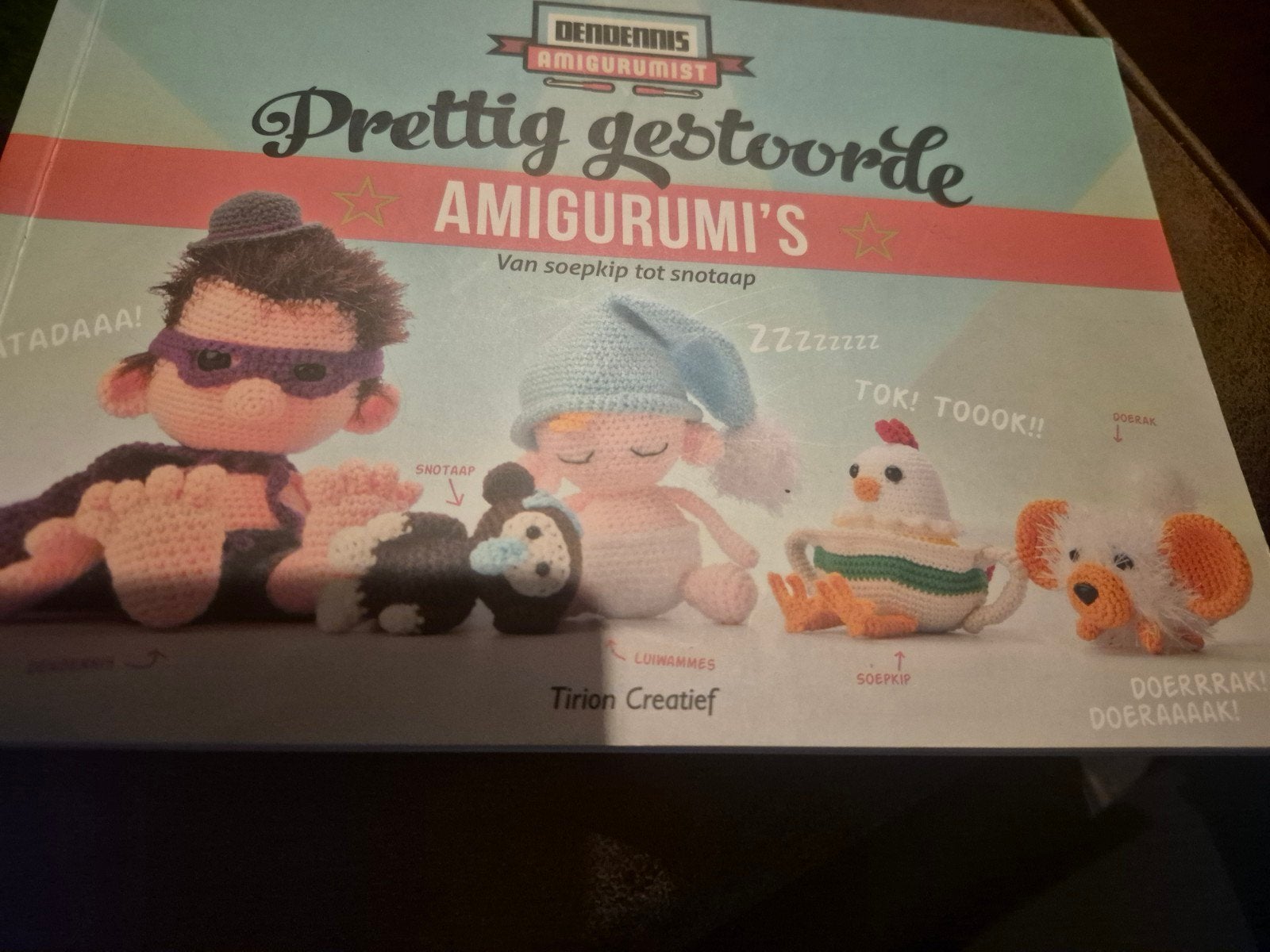 Dendennis amigurumistVaste pr €6euro, Verzenden, Zo goed als nieuw, Haken, Patroon of Boek