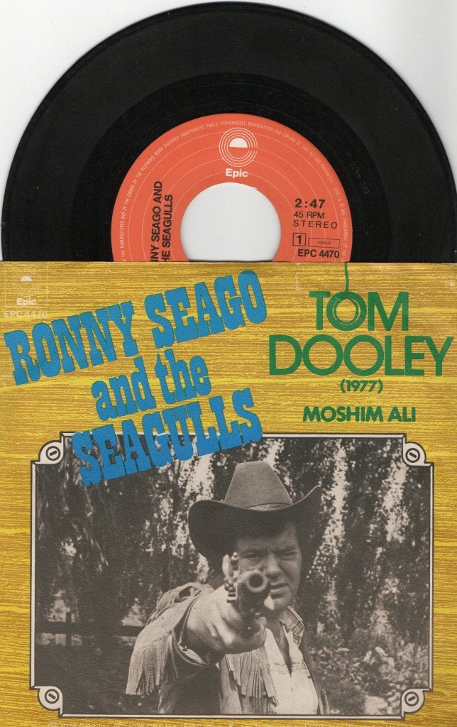 Ronny Seago And The Seagulls ‎– Tom Dooley, Ophalen of Verzenden, Gebruikt, 7 inch, Pop