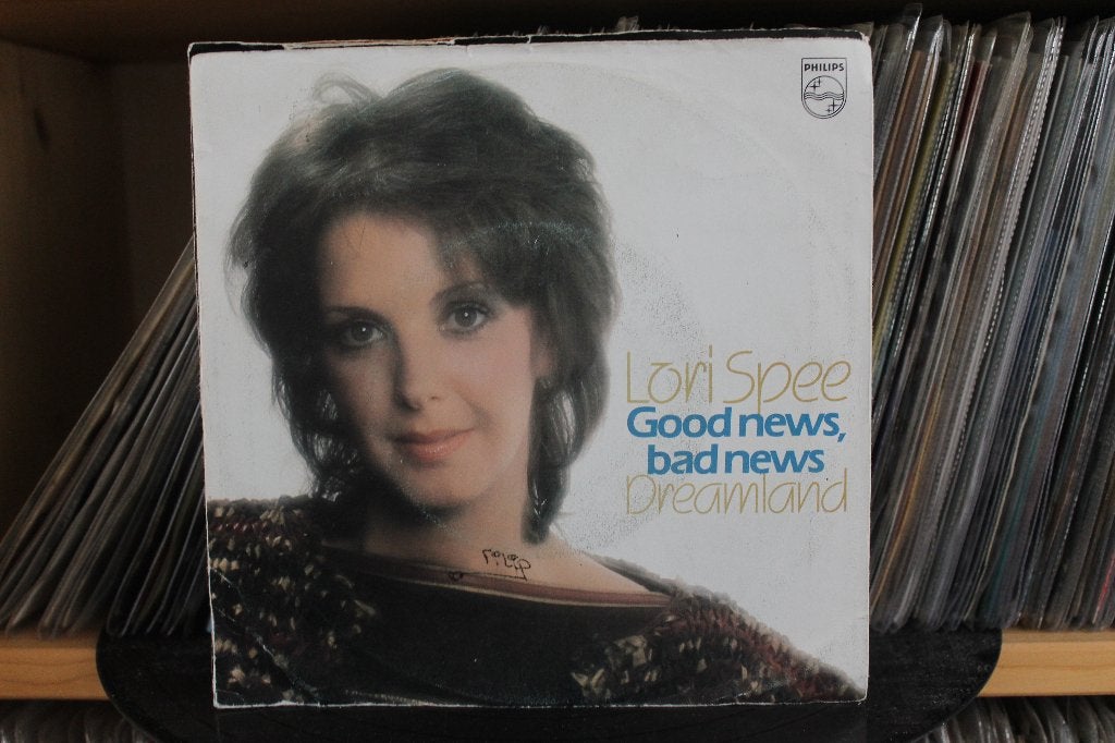 7" Single Lori Spee - Good News,Bad News / Dreamland, Gebruikt, 7 inch, Ophalen of Verzenden, Pop