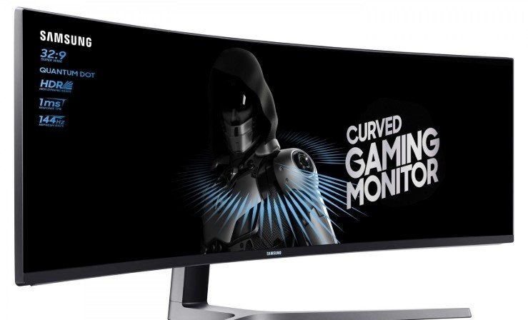 Samsung LC49HG90DMUXEN Zwart, Computers en Software, Monitoren, Ultrawide, 101 t/m 150 Hz, VA, Zo goed als nieuw