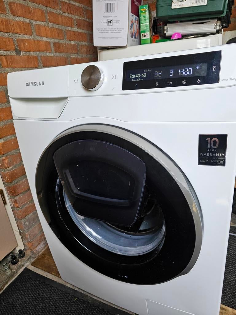 Samsung Wasmachine 9kilo, add wasch, auto doseer wifi, Witgoed en Apparatuur, Wasmachines, Ophalen, 1200 tot 1600 toeren, Energieklasse A of zuiniger