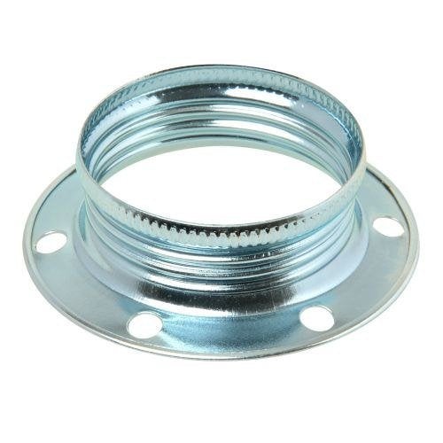 Metalen ring tbv E14 fitting, chroom, dia.42.5 mm (000 stuk, Verzenden, Nieuw
