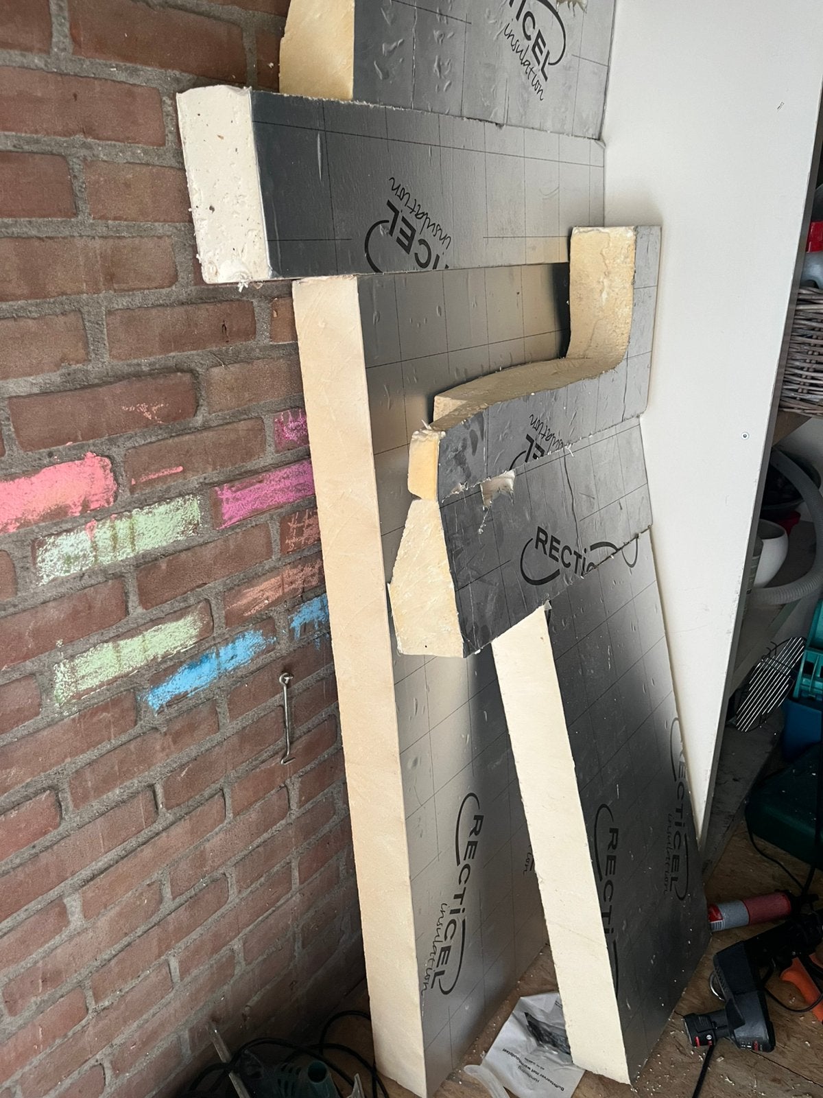 Pir, Ophalen of Verzenden, Zo goed als nieuw, Hardschuim (Pir), Minder dan 5 m²