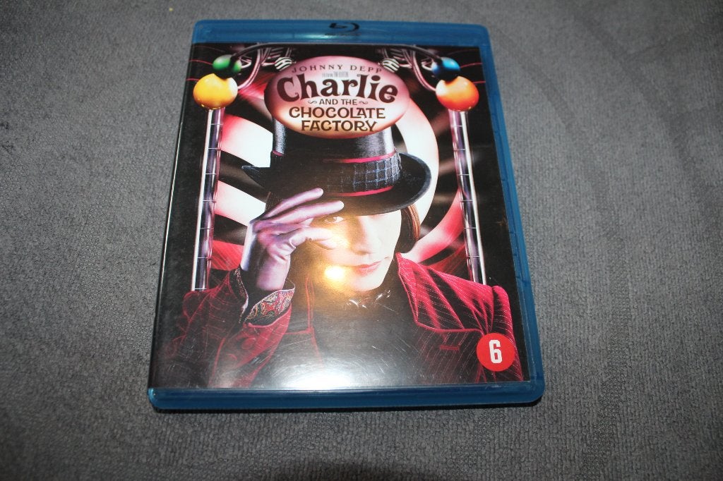 Blu-ray Charlie and the Chocolate Factory, Ophalen of Verzenden, Gebruikt, Science Fiction en Fantasy
