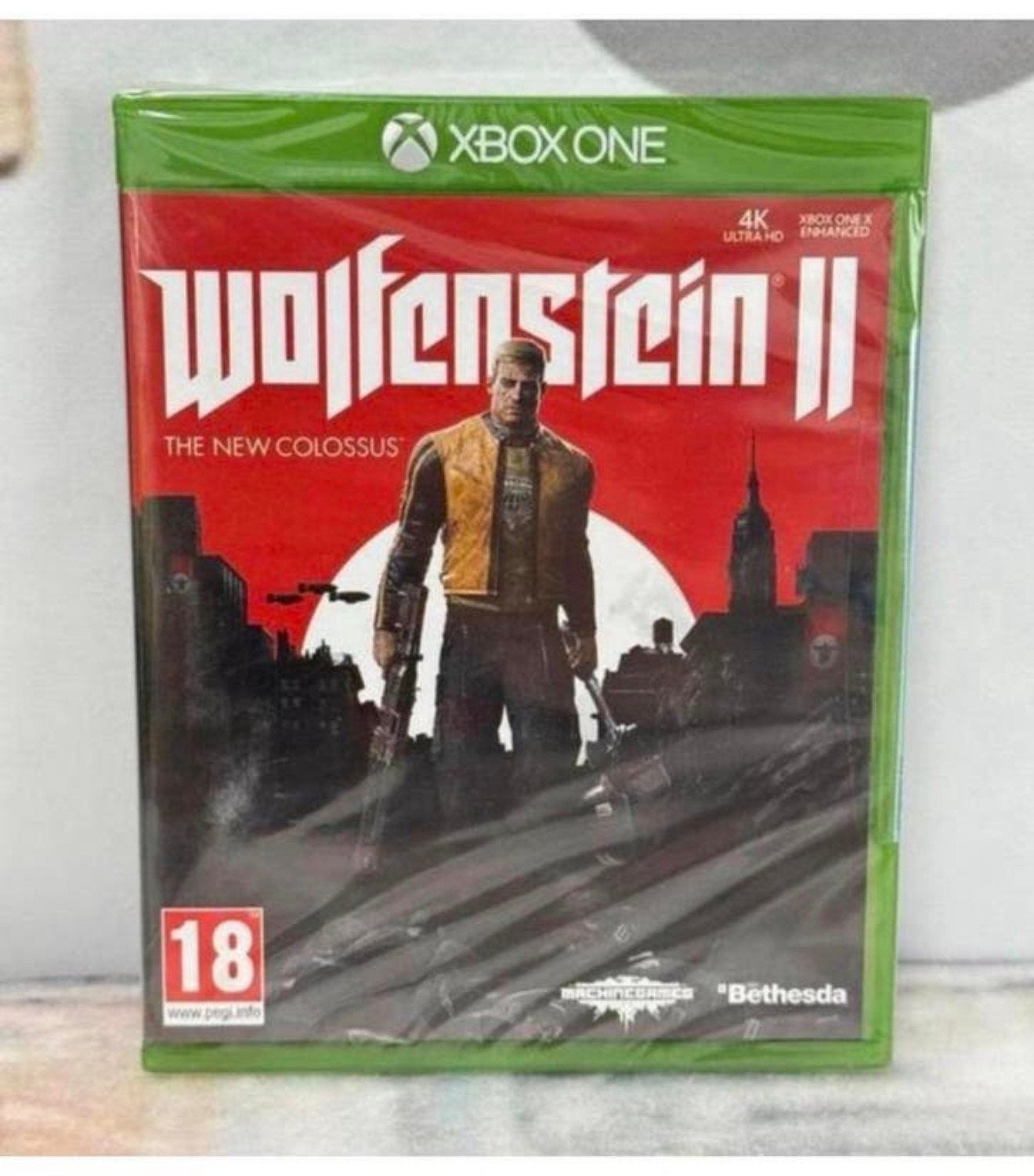 Wolfenstein II The New Colossus - Xbox One SEALED Nieuw !, Spelcomputers en Games, Vanaf 18 jaar, Shooter, 1 speler, Nieuw