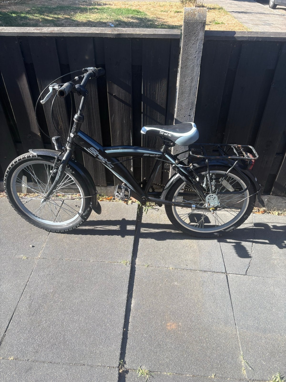 Static 20 inch kinderfiets met versnelling en handremmen, Ophalen, Gebruikt, Terugtraprem, 16 tot 20 inch