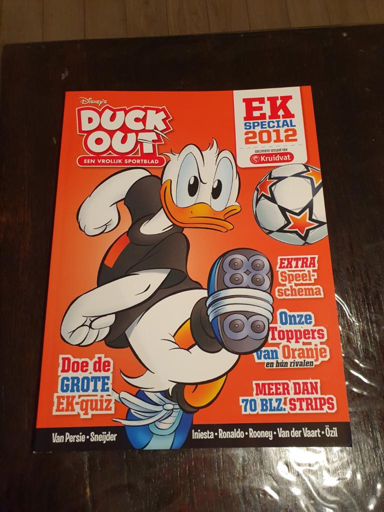 Disney's Duck Out EK Special 2012 NIEUW!, Ophalen of Verzenden, Nieuw, Balsport