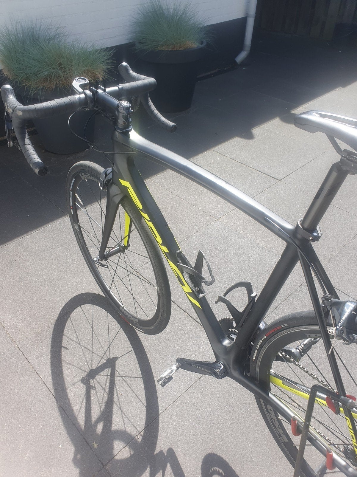 Ridley Fenix racefiets - Maat 56 - Ultegra Di2, 28 inch, Carbon, Velgrem, Zo goed als nieuw