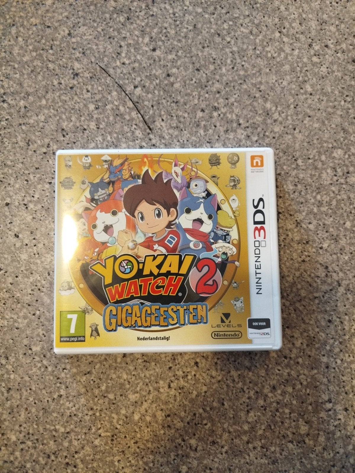 Yo-kai Watch 2: Gigageesten - Nintendo 3DS Spel, Gebruikt, 1 speler, Ophalen of Verzenden, Role Playing Game (Rpg)