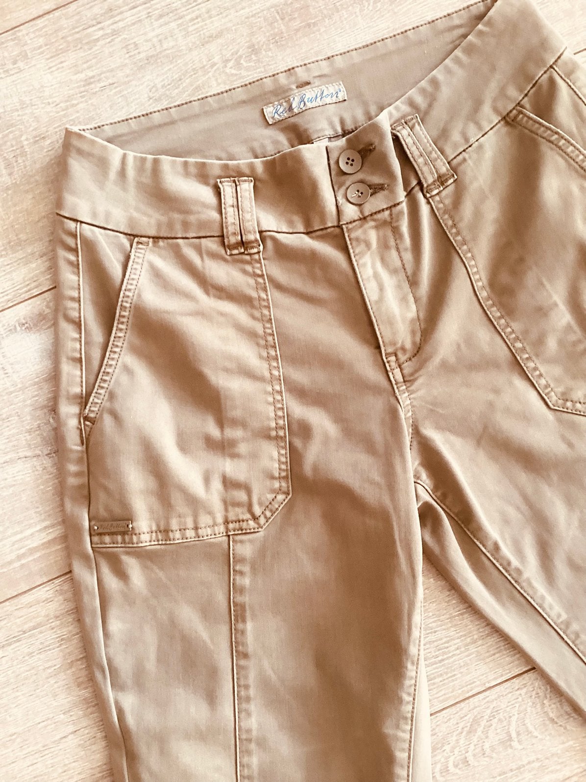 Broek Red Button maat 38, Kleding | Dames, Maat 38/40 (M), Bruin, Verzenden, Lang