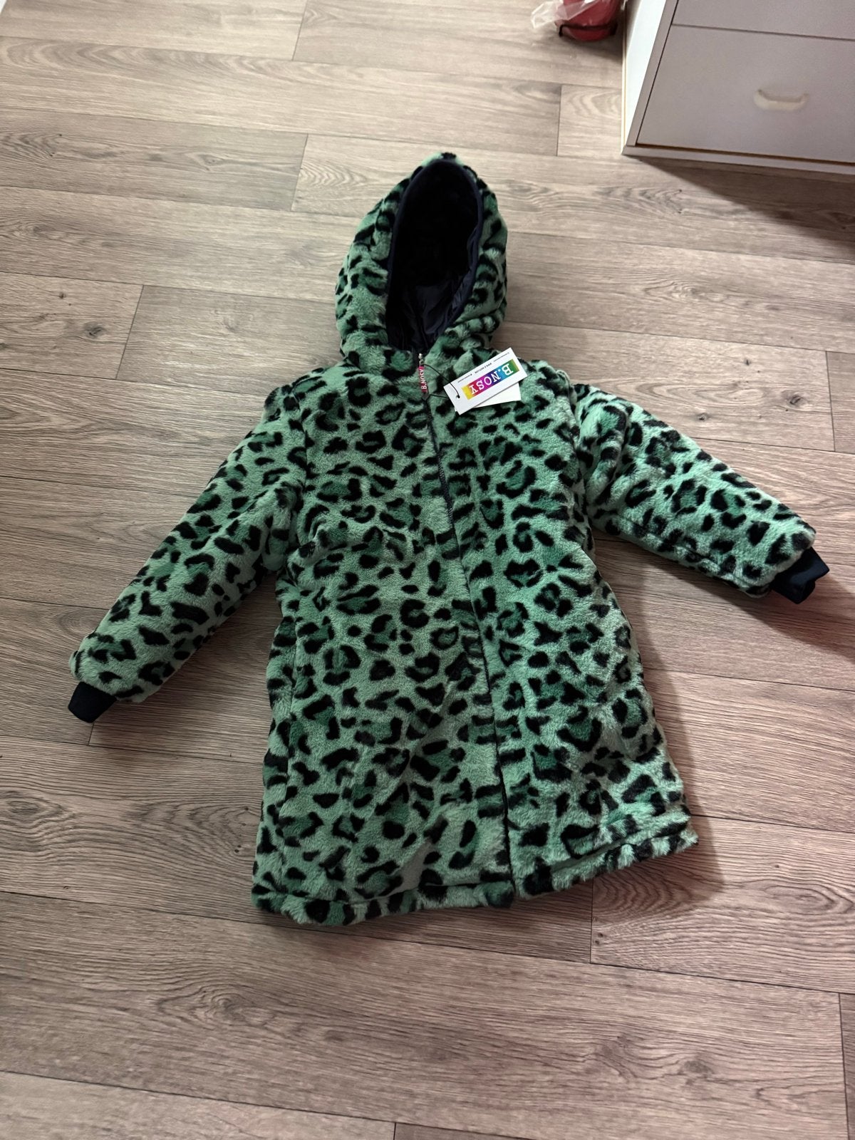 B. NOSY Leopartprint winterjas voor kinderen 134/140, Kinderen en Baby's, Kinderkleding | Maat 134, Ophalen of Verzenden, Nieuw