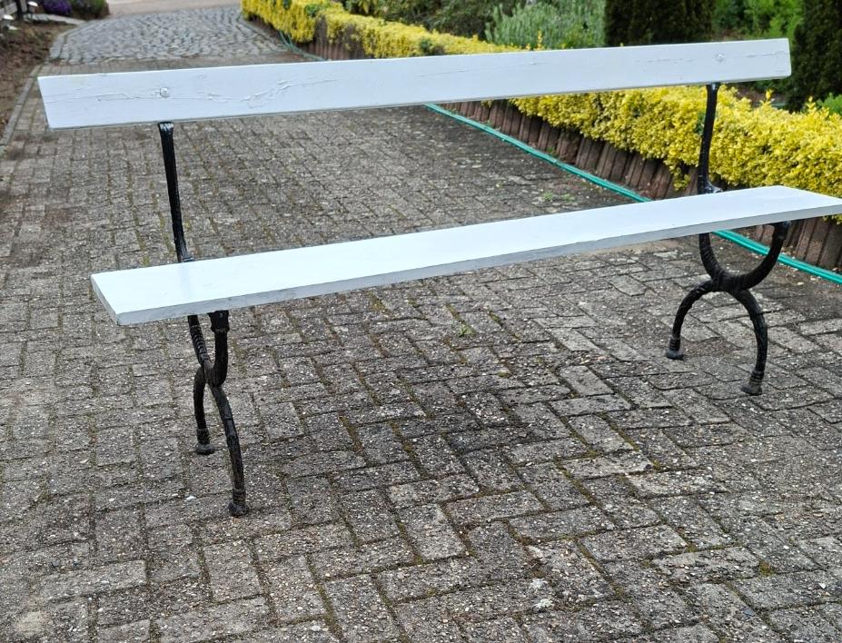 OUDE FRANSE  TUINBANK, Tuin en Terras, Ophalen, Gebruikt, Hout