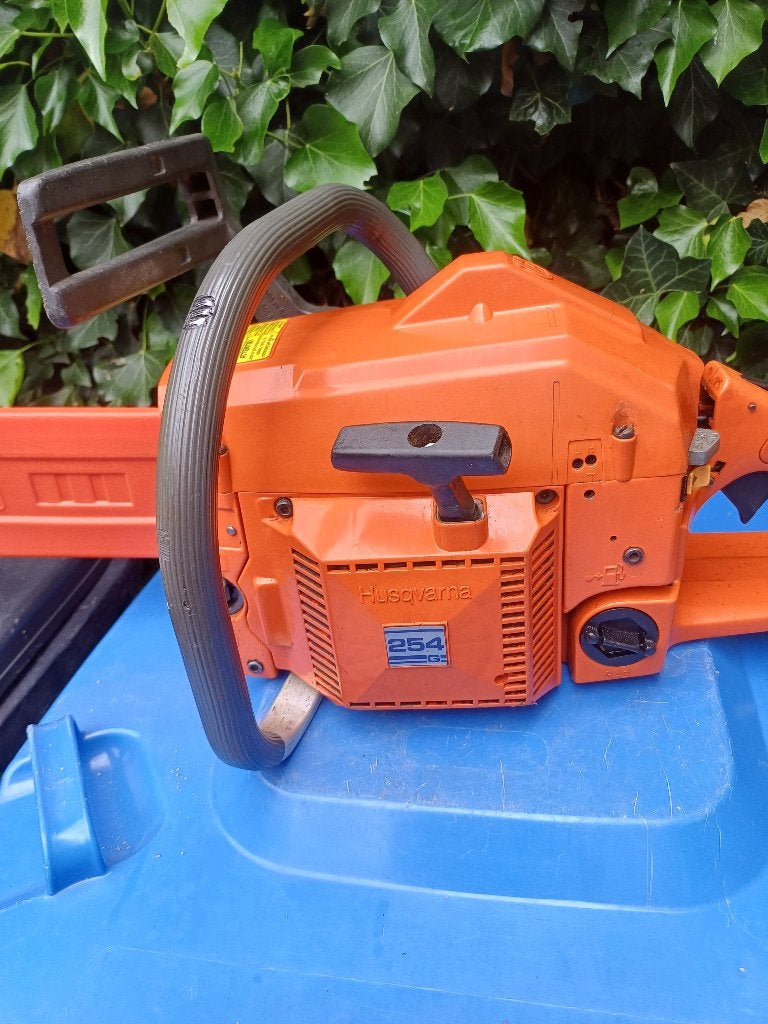 husqvarna 254 kettingzaag, Ophalen, Gebruikt, Husqvarna