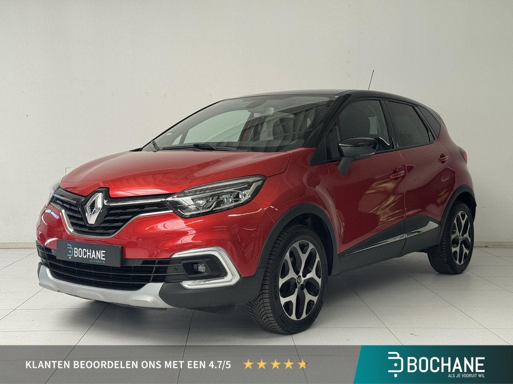 Renault Captur 0.9 TCe Intens | Navi | Camera | Cruise Contr, 898 cc, Stof, Gebruikt, Met garantie (alle)