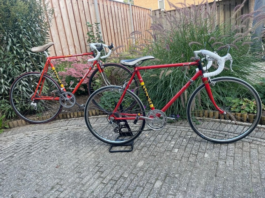 2x Raleigh vintage racefiets – Rapide + Team Raleigh, 28 inch, Gebruikt, 53 tot 57 cm, Ophalen