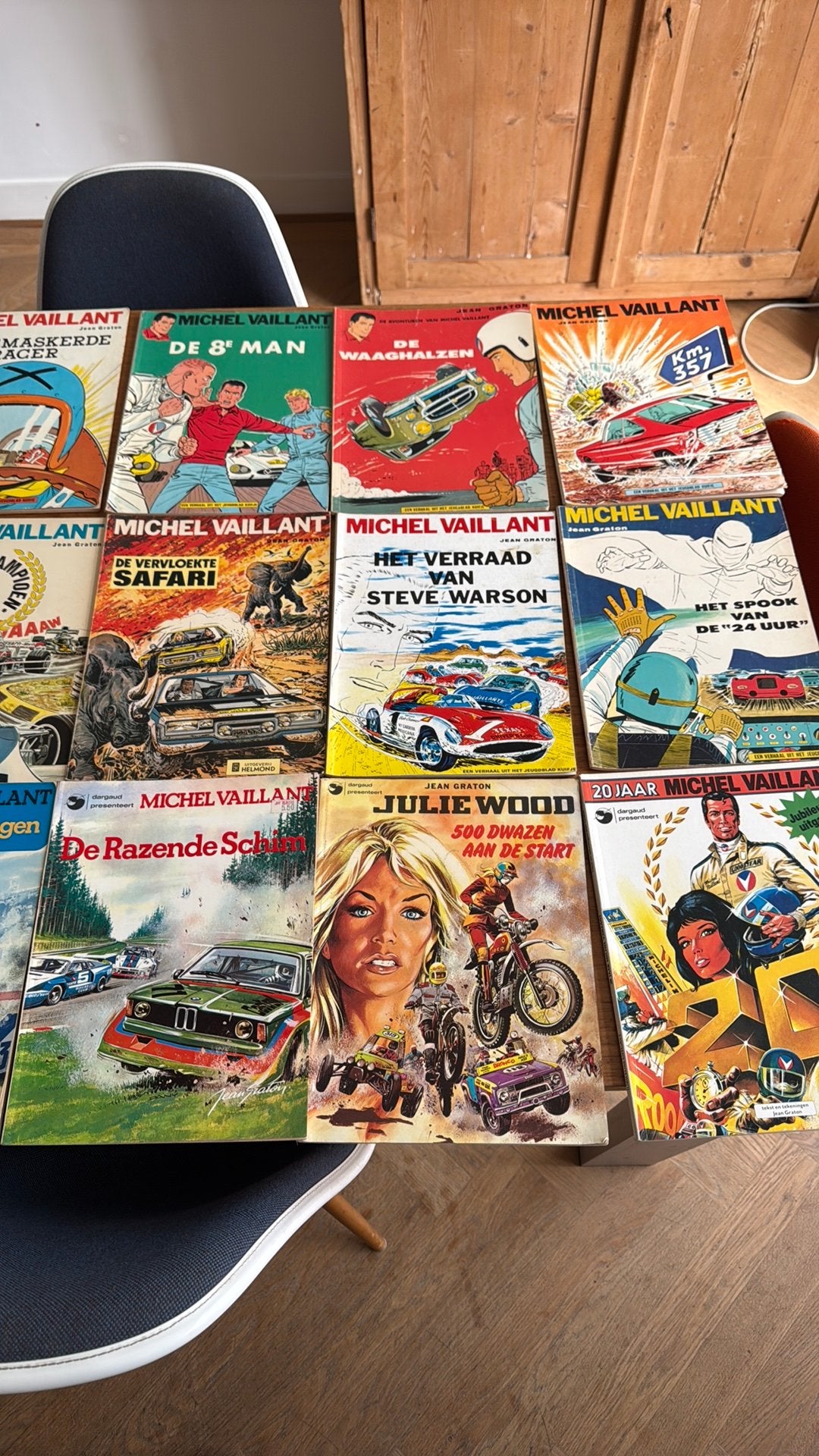 38x Michel Vaillant, Meerdere stripboeken, Ophalen of Verzenden, Gelezen