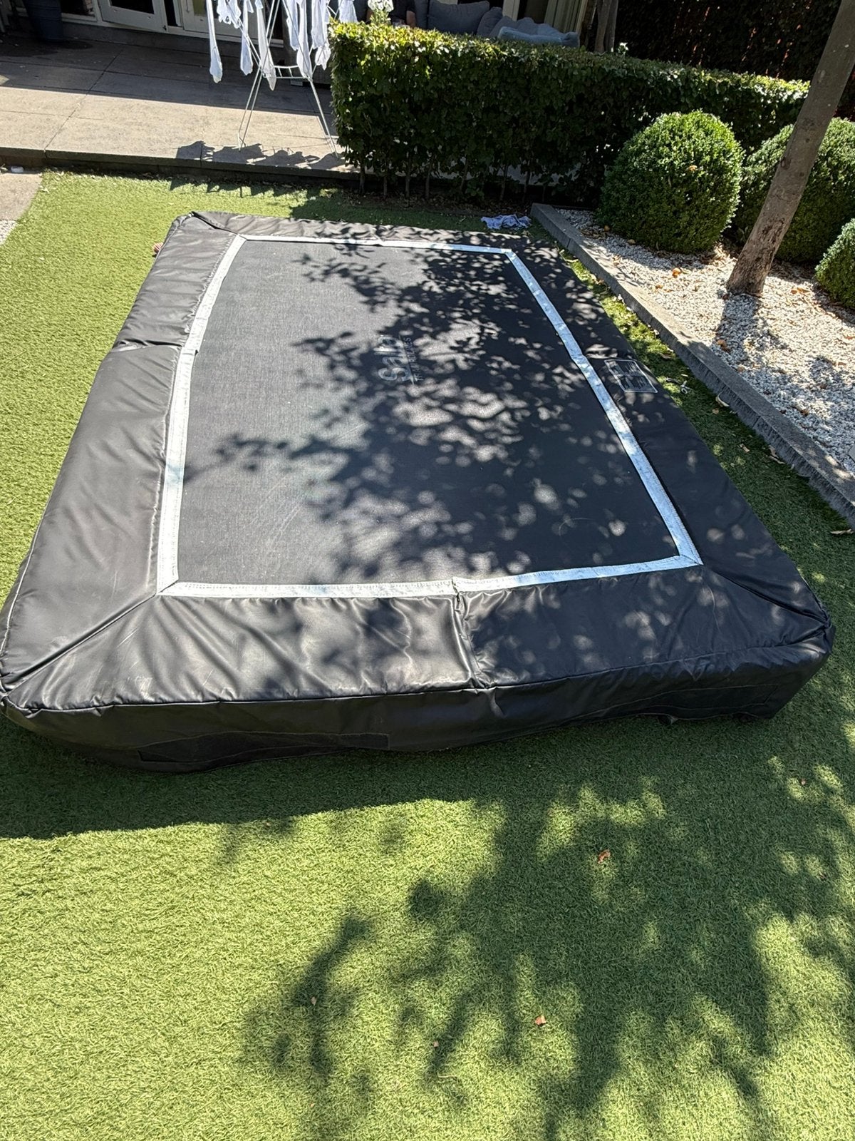 Salta trampoline rechthoek, Ophalen, Gebruikt