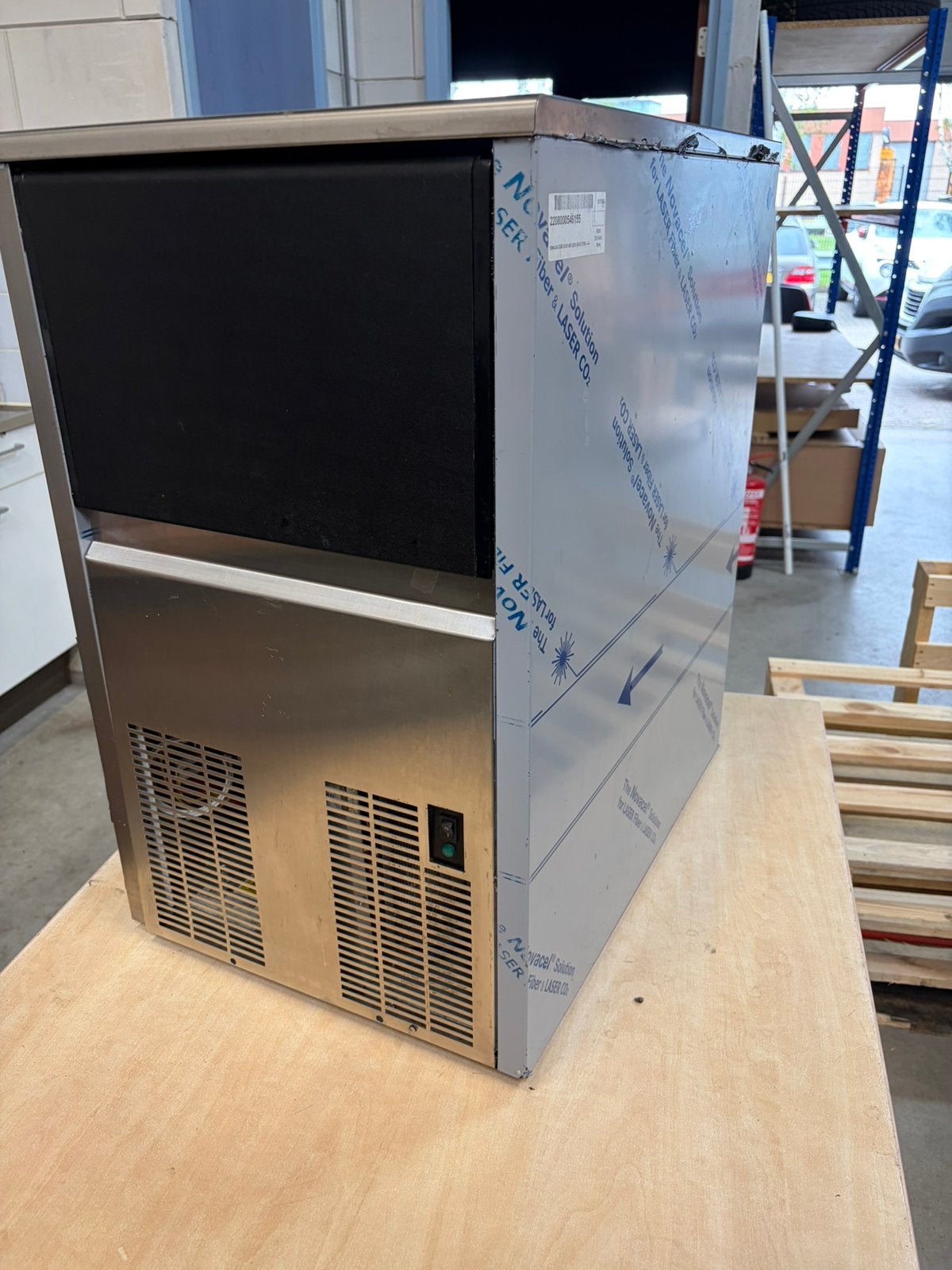 GGM Gastro SS45 AIR/EWI42 Professionele ijsblokjesmachine, Ophalen, Gebruikt