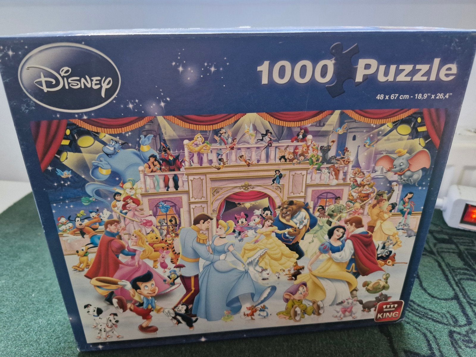 Disney 1000 Stukjes Legpuzzel - Sprookjesbal, Ophalen of Verzenden, 500 t/m 1500 stukjes, Zo goed als nieuw, Legpuzzel