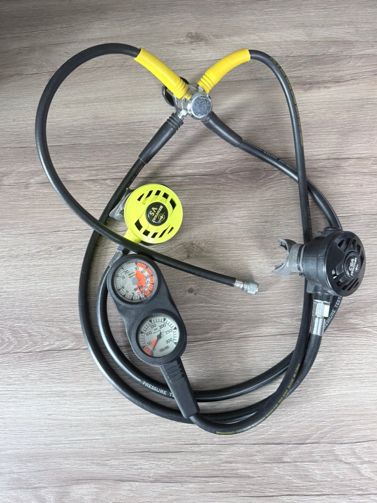 Complete Beuchat VS /VS3 Ademautomaat Set – Zeer nette staat, Ophalen of Verzenden, Zo goed als nieuw