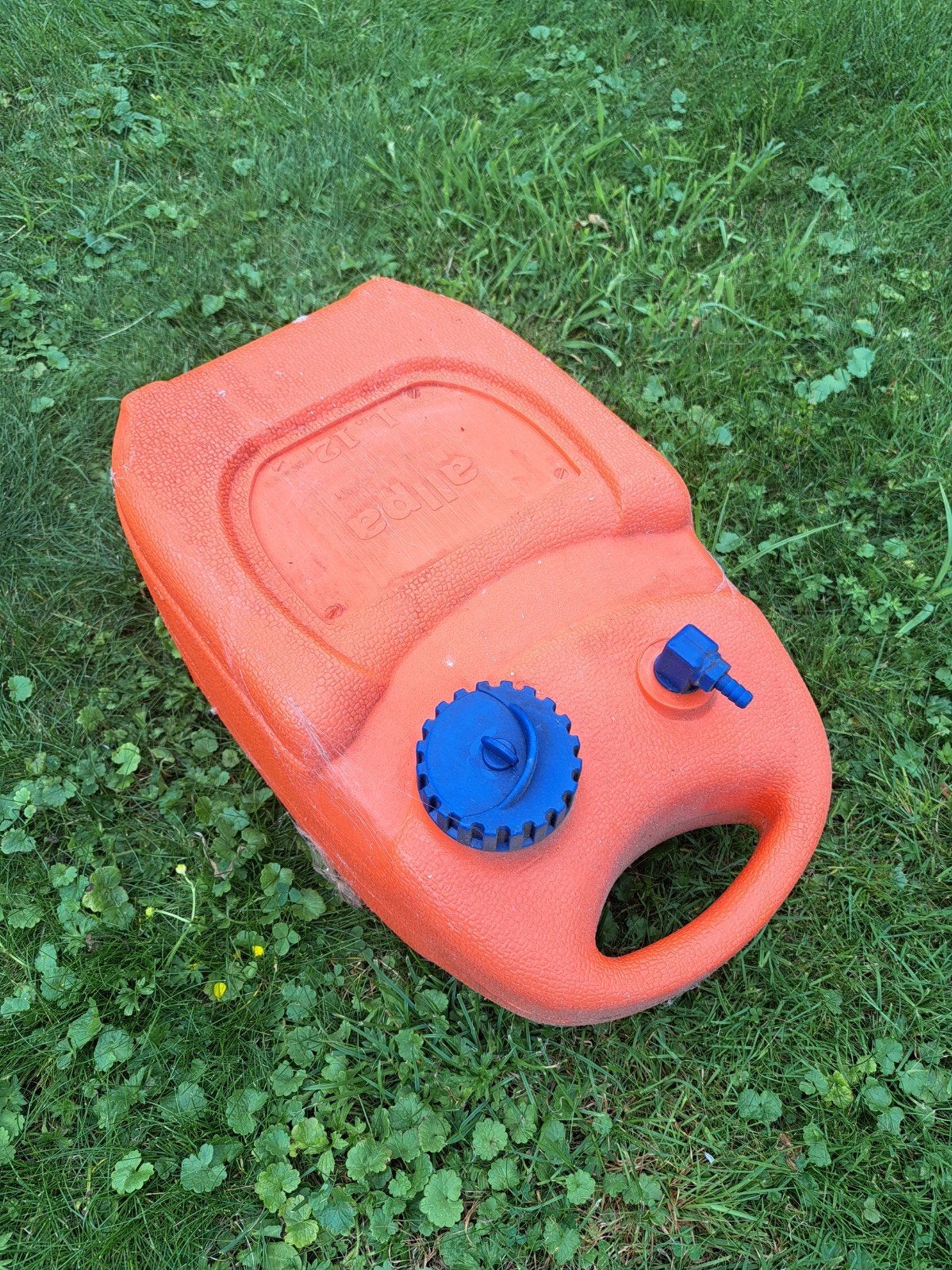 Allpa kunststof benzinetank 12L, Watersport en Boten, Ophalen of Verzenden, Gebruikt, Motor en Techniek