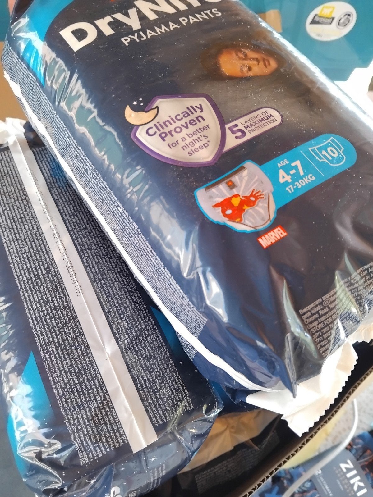 meedere dryNites Pyjama Pants Marvel 4-7 jaar, Ophalen of Verzenden, Nieuw