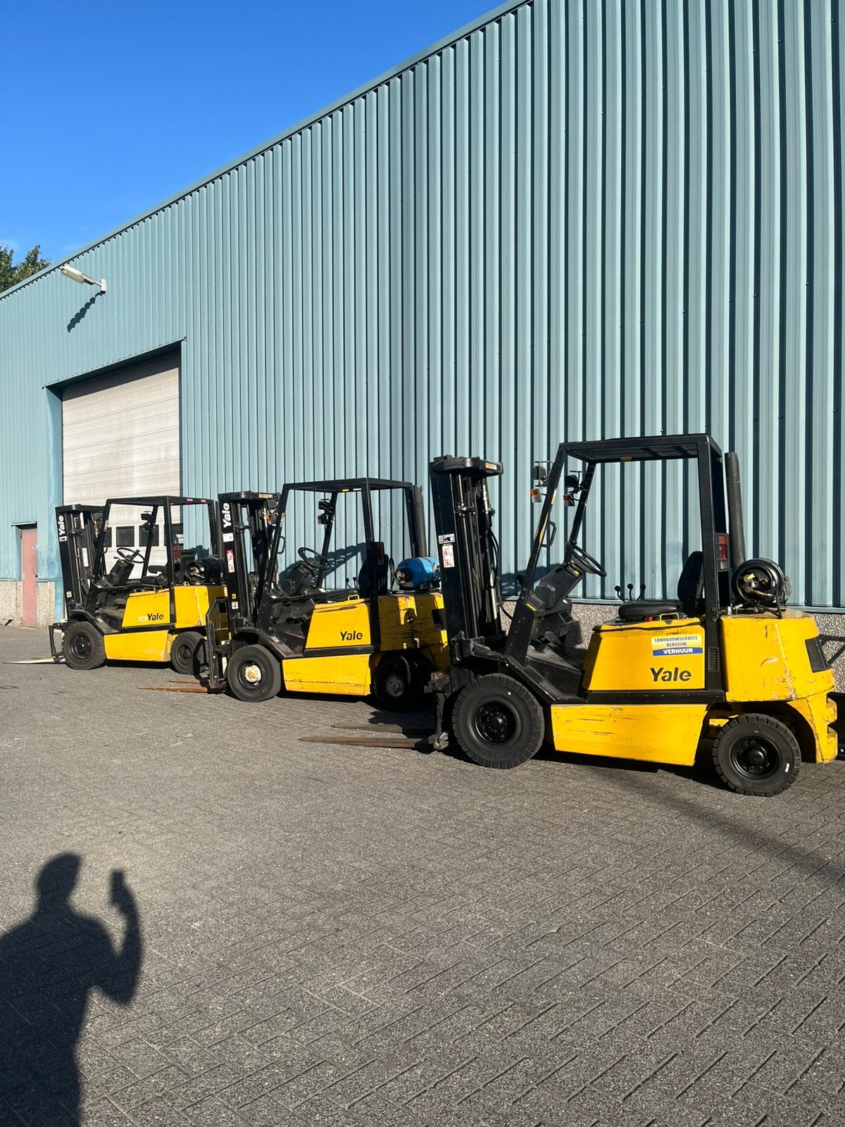 Yale 2500kg heftruck, 2000 tot 3000 kg, Ophalen, LPG, Heftruck