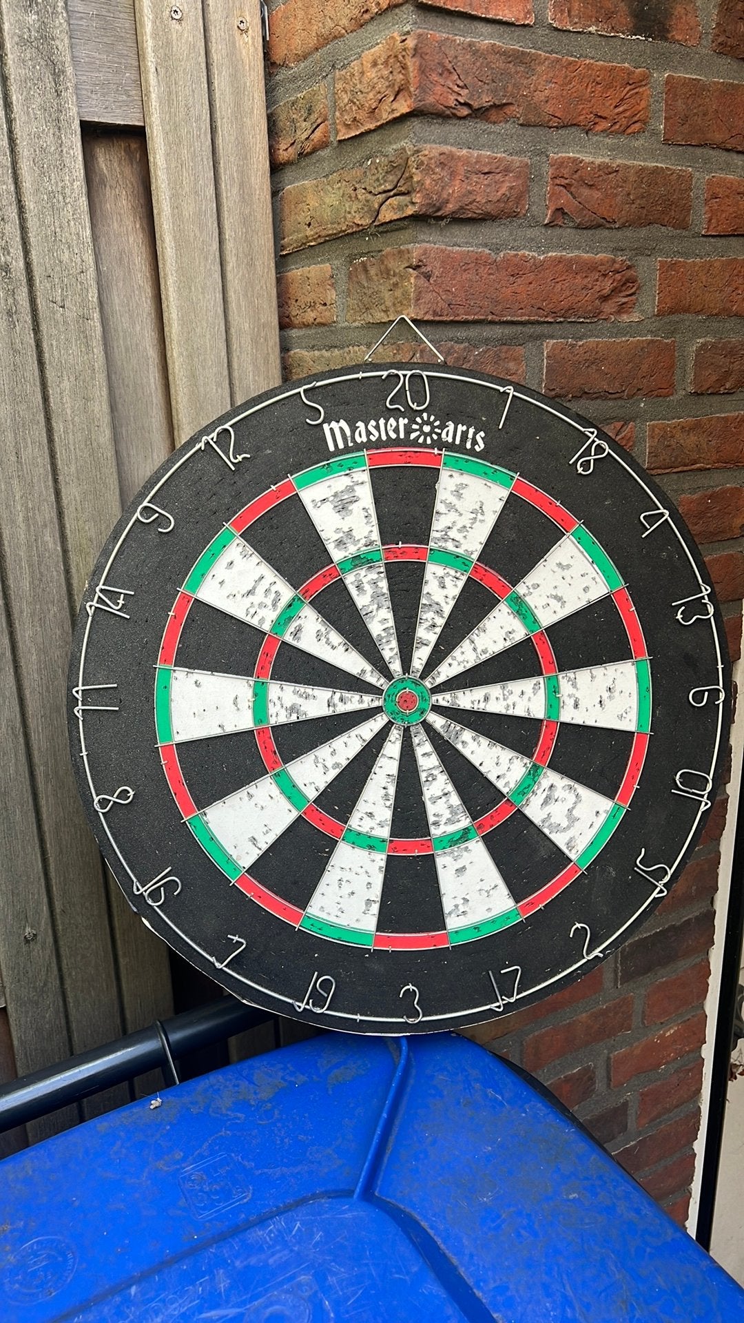 Dartbord 12,50, Sport en Fitness, Ophalen, Gebruikt, Dartbord