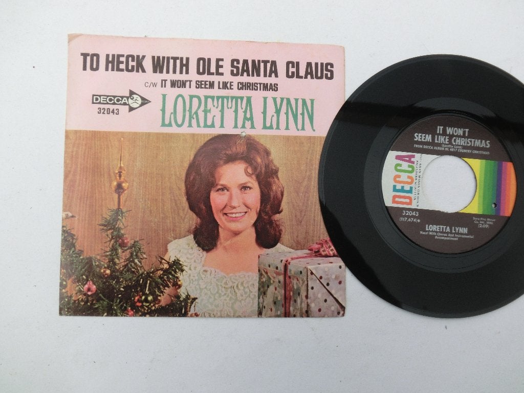 Loretta Lynn It won't seem like chrismas, 7 inch, Single, Ophalen of Verzenden, Zo goed als nieuw