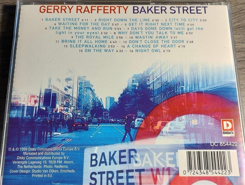Gerry Rafferty - Baker Street, Cd's en Dvd's, Cd's | Pop, Ophalen of Verzenden, Zo goed als nieuw