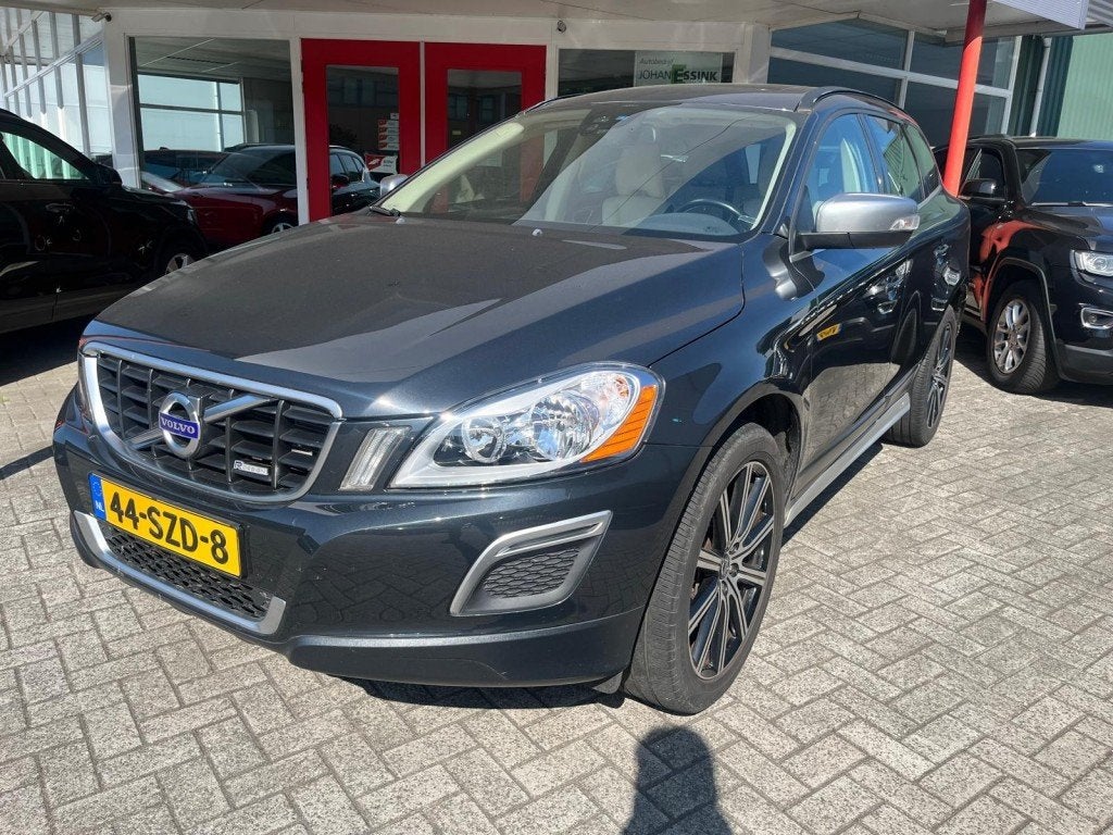 Volvo XC60 2.0 T5 R-Design Automaat  Leder  Navigatie  20  N, Auto's, Volvo, Automaat, Euro 5, 4 cilinders, Zwart