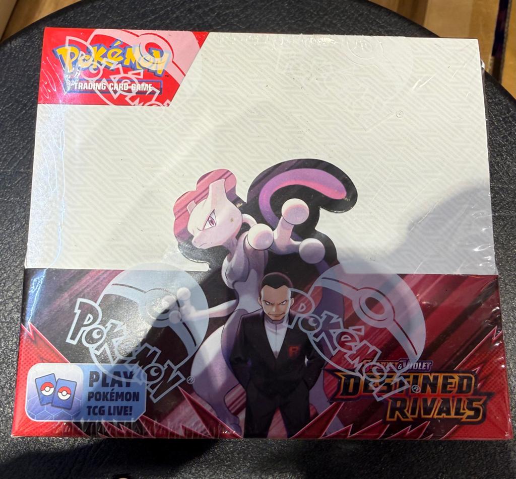 2x Pokémon Destined Rivals Boosterbox - Nieuw & Geseald, Ophalen of Verzenden, Nieuw, Boosterbox
