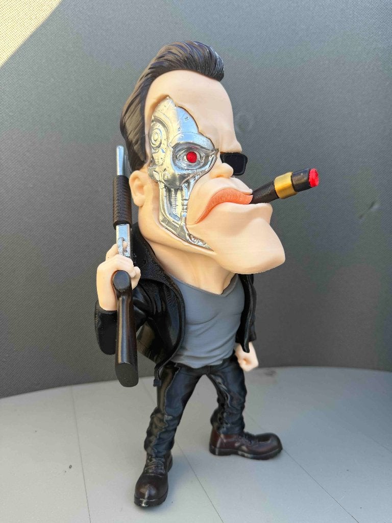 Terminator figuur - 33 cm custom, Verzenden, Nieuw