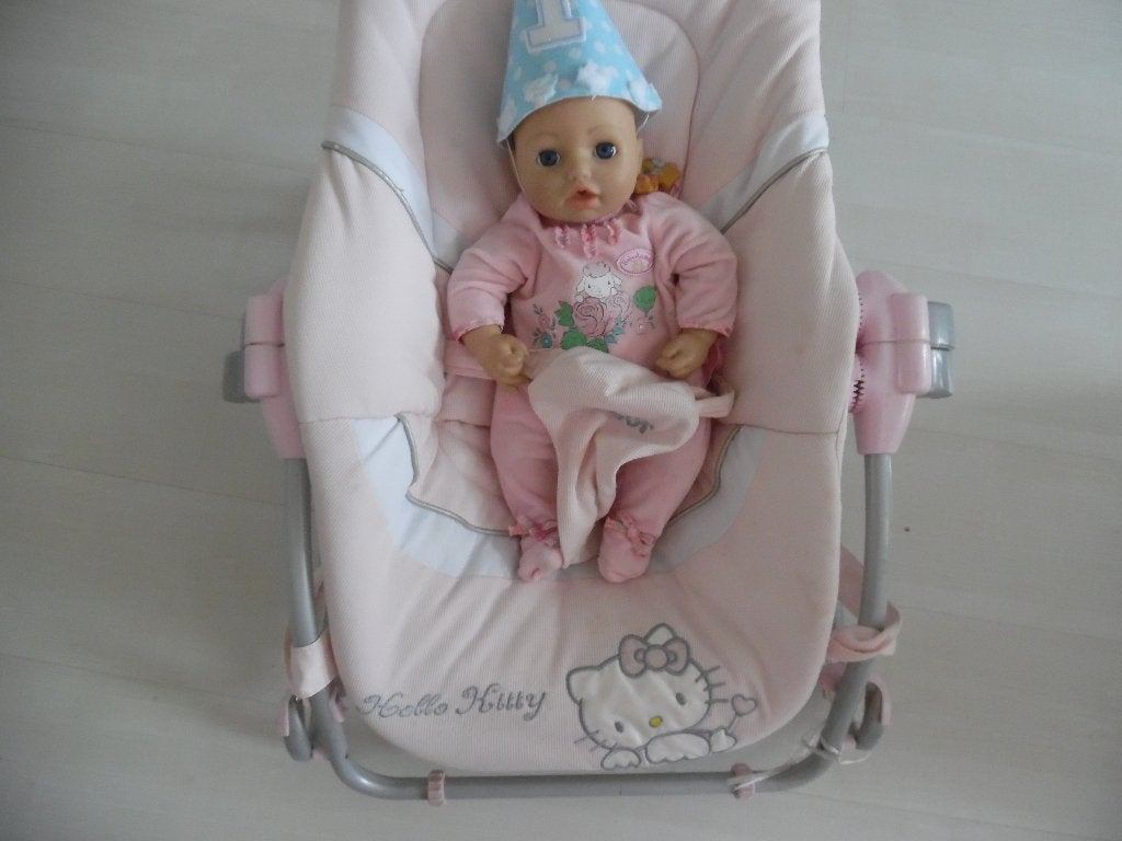 kinder wipstoel / hello kitty, Gebruikt, Ophalen of Verzenden, Met reiswieg, Kinderwagen