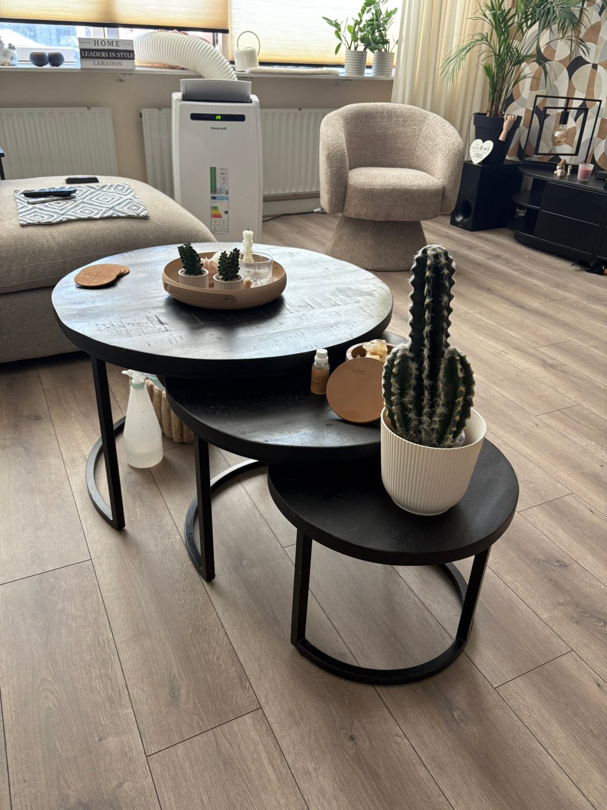 Salontafels, Ophalen, Zo goed als nieuw, Rond, 50 tot 100 cm