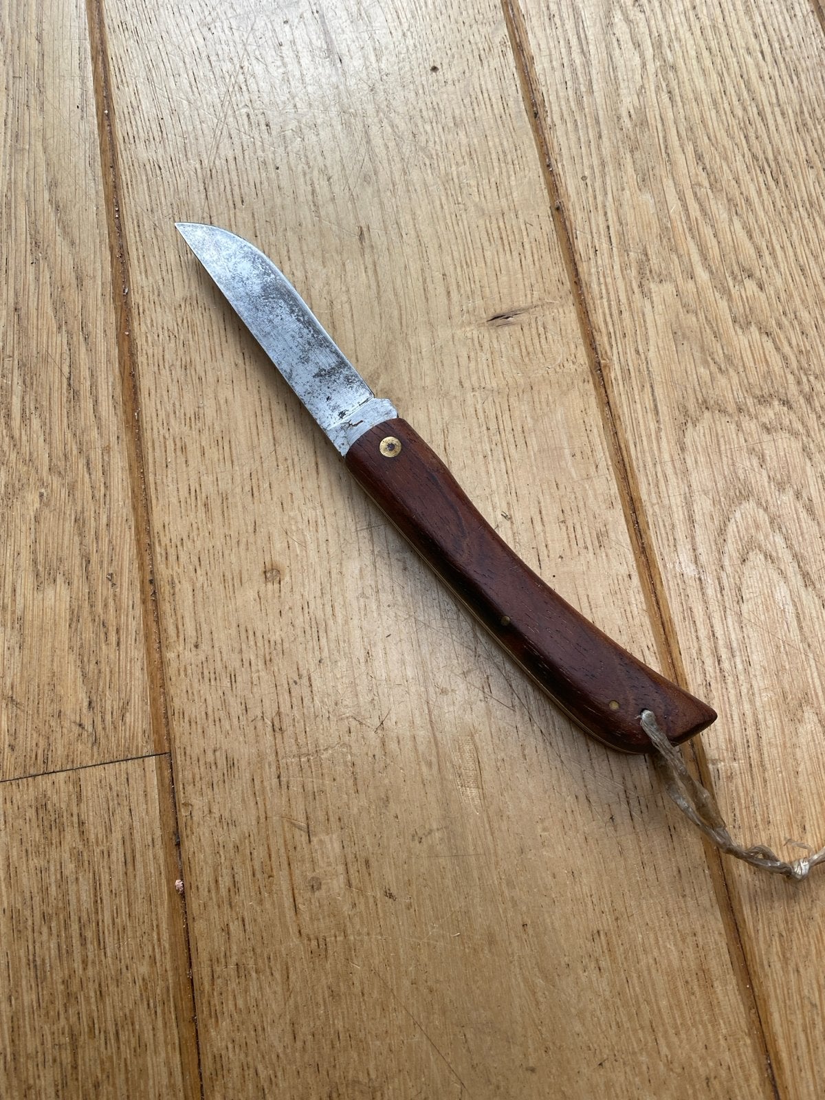 Vintage Homeij zakmes met houten handvat, Ophalen