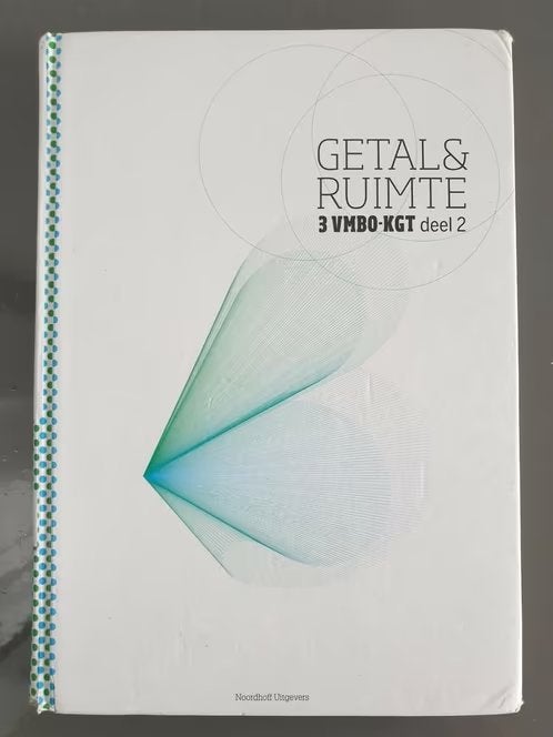 Wiskunde boek: Getal & Ruimte  vmbo-kgt 3 leerboek deel 2, L.A. Reichard, Ophalen of Verzenden, Wiskunde B, Gelezen