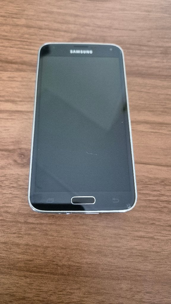 Vintage Samsung S5 telefoon, Gebruikt, Zwart, Ophalen of Verzenden, Zonder simlock