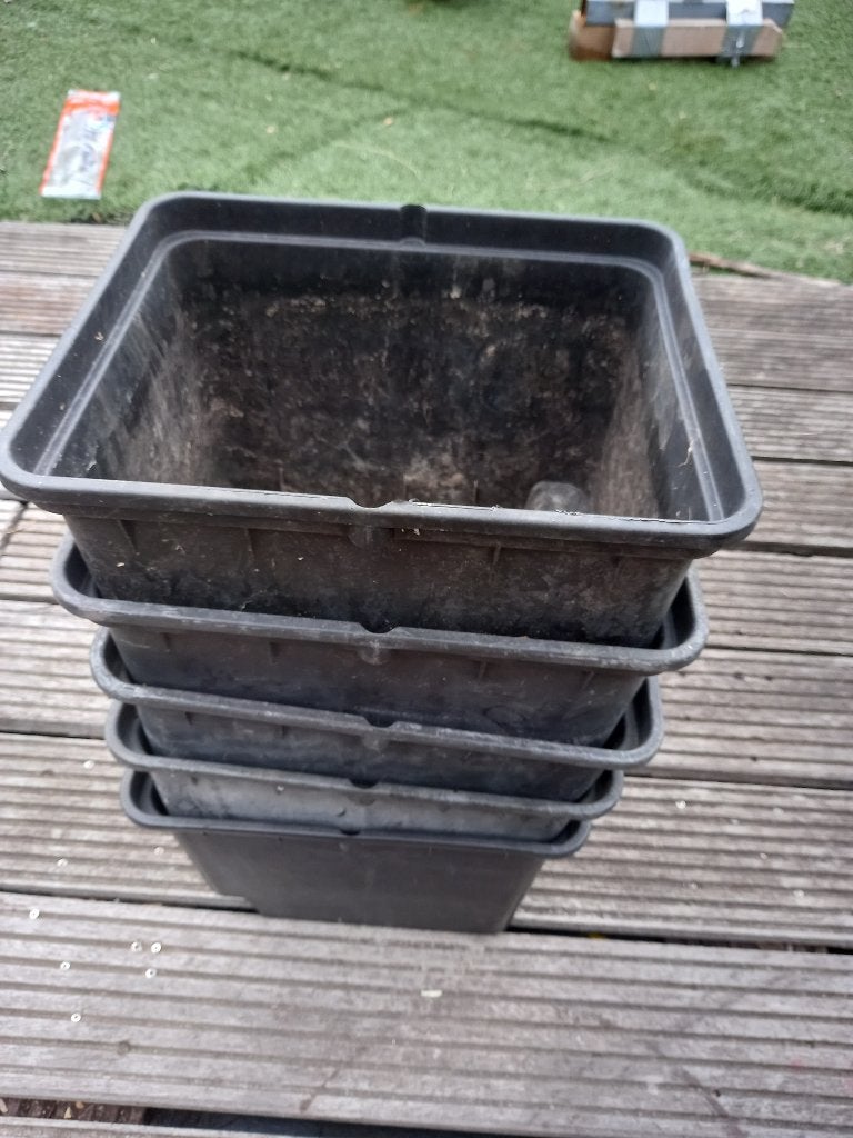 Moestuinbakken batobakken 8 liter, Ophalen, Kunststof, Gebruikt, Minder dan 30 cm