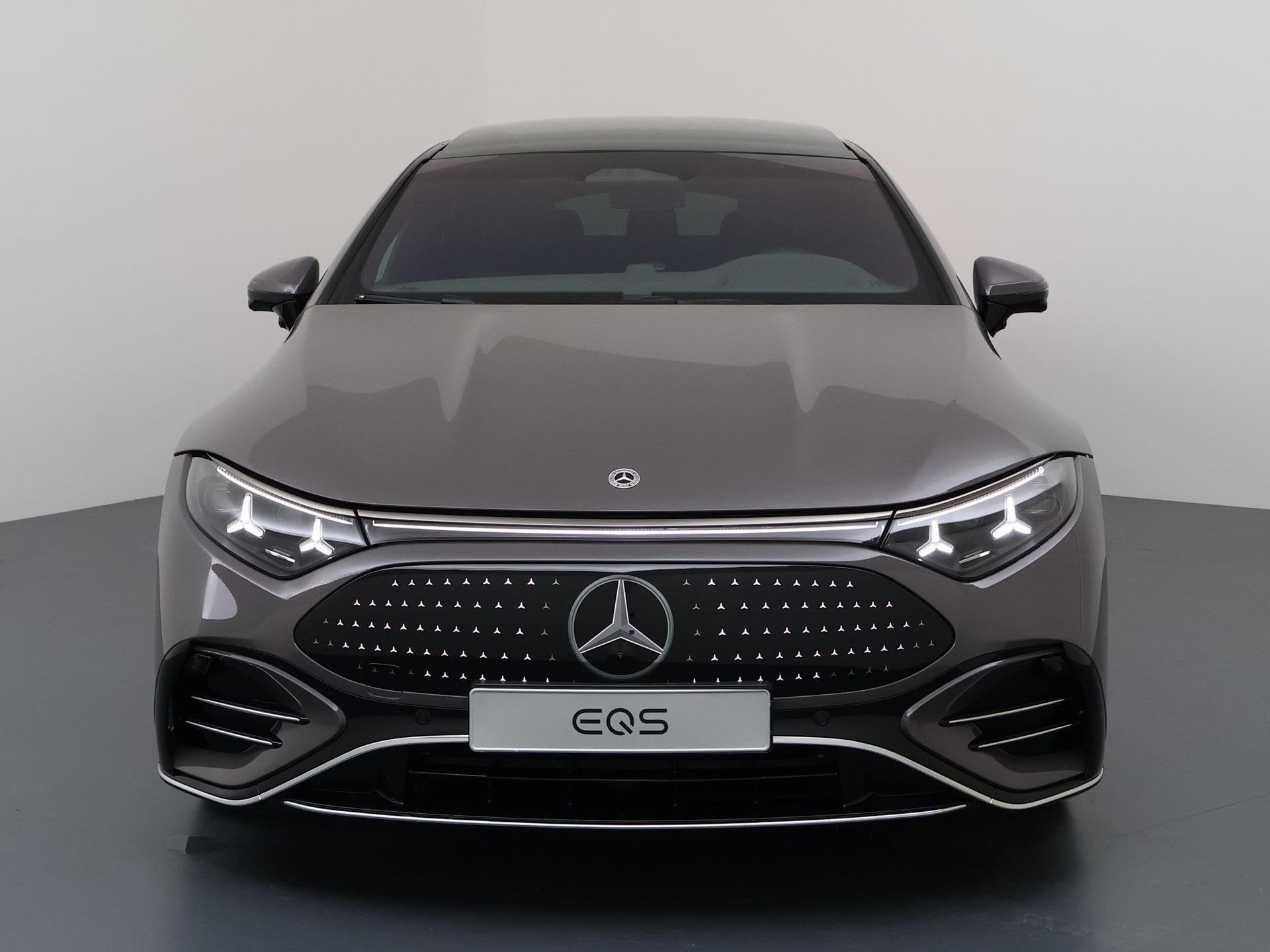 Mercedes-Benz EQS 450+ AMG Line 122 kWh | Premium pakket | 2, Auto's, Automaat, 122 kWh, Achterwielaandrijving, Zwart