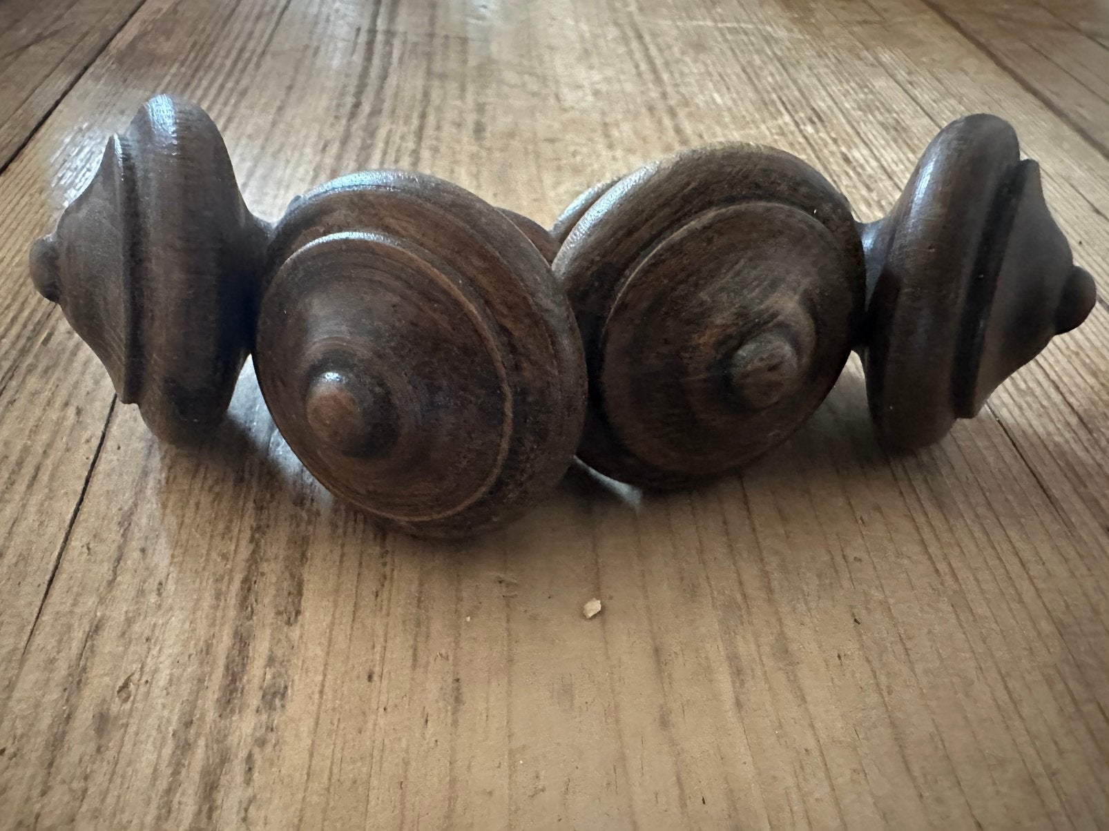 Houten kastknopjes, Ophalen, Gebruikt, Hout