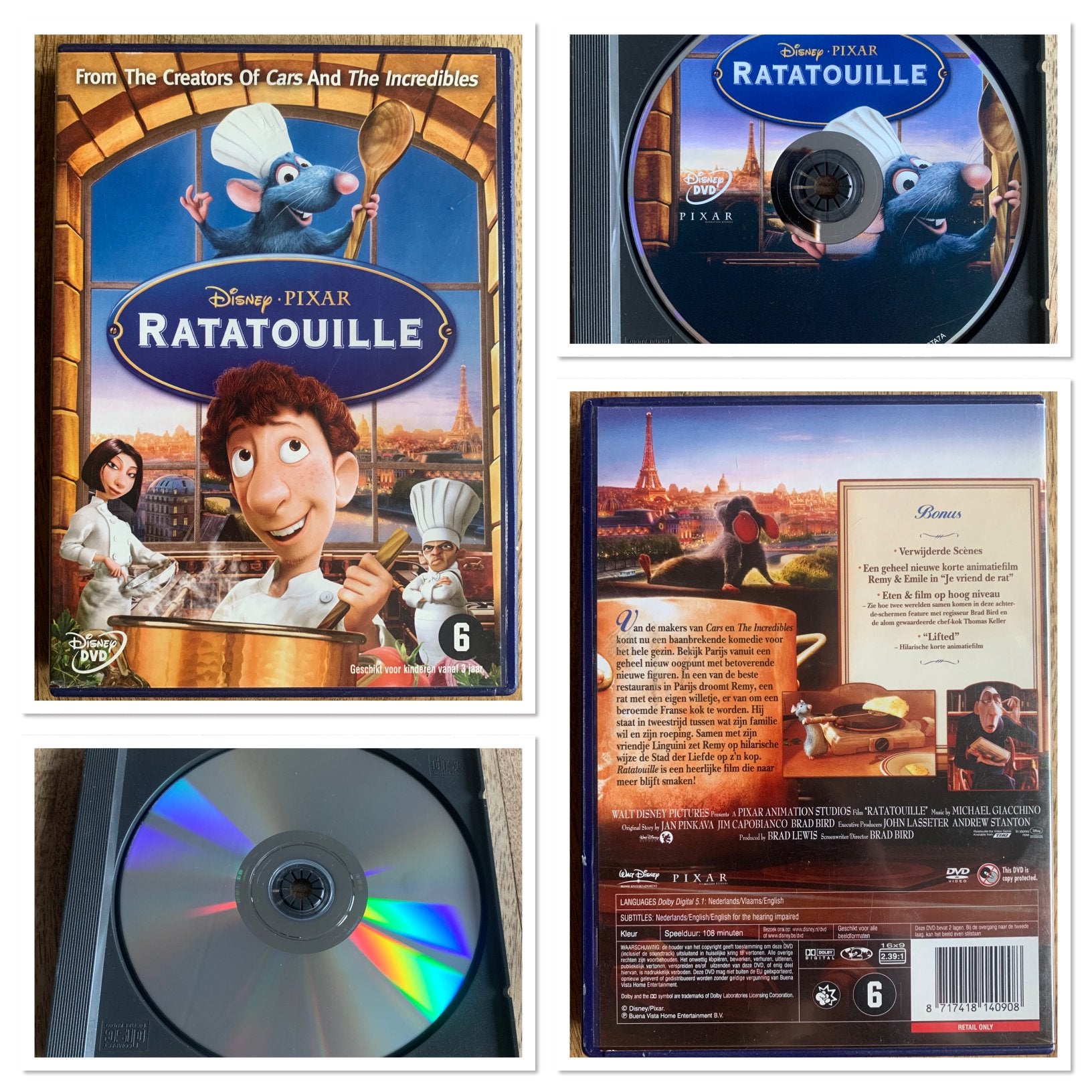 Ratatouille, Verzamelen, Disney, Ophalen of Verzenden