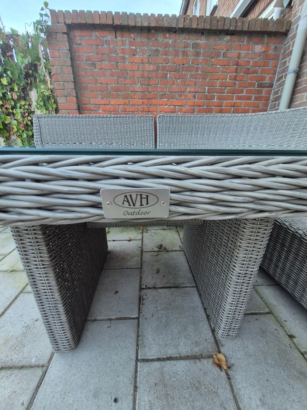 Nieuwe Bilbao Lounge Dining Tafel 110x110x70, Tuin en Terras, Ophalen of Verzenden, Nieuw, Rechthoekig, Wicker