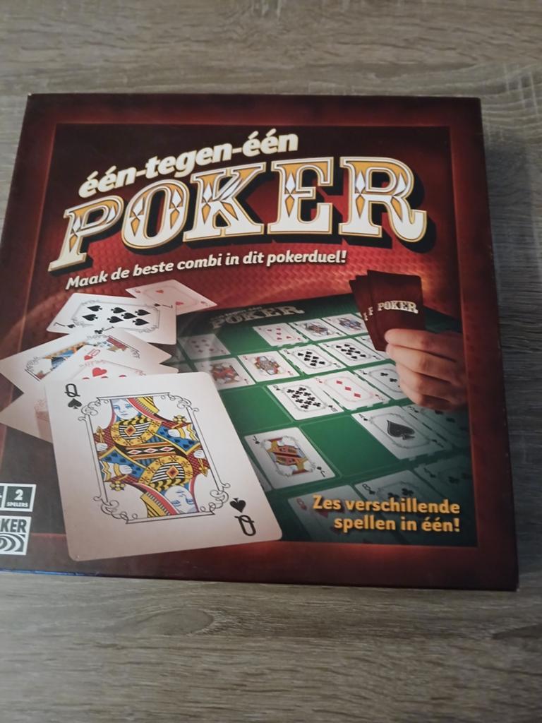 Eén-Tegen-Eén Poker Bordspel - Parker, Een of twee spelers, Ophalen of Verzenden, Gebruikt, Parker