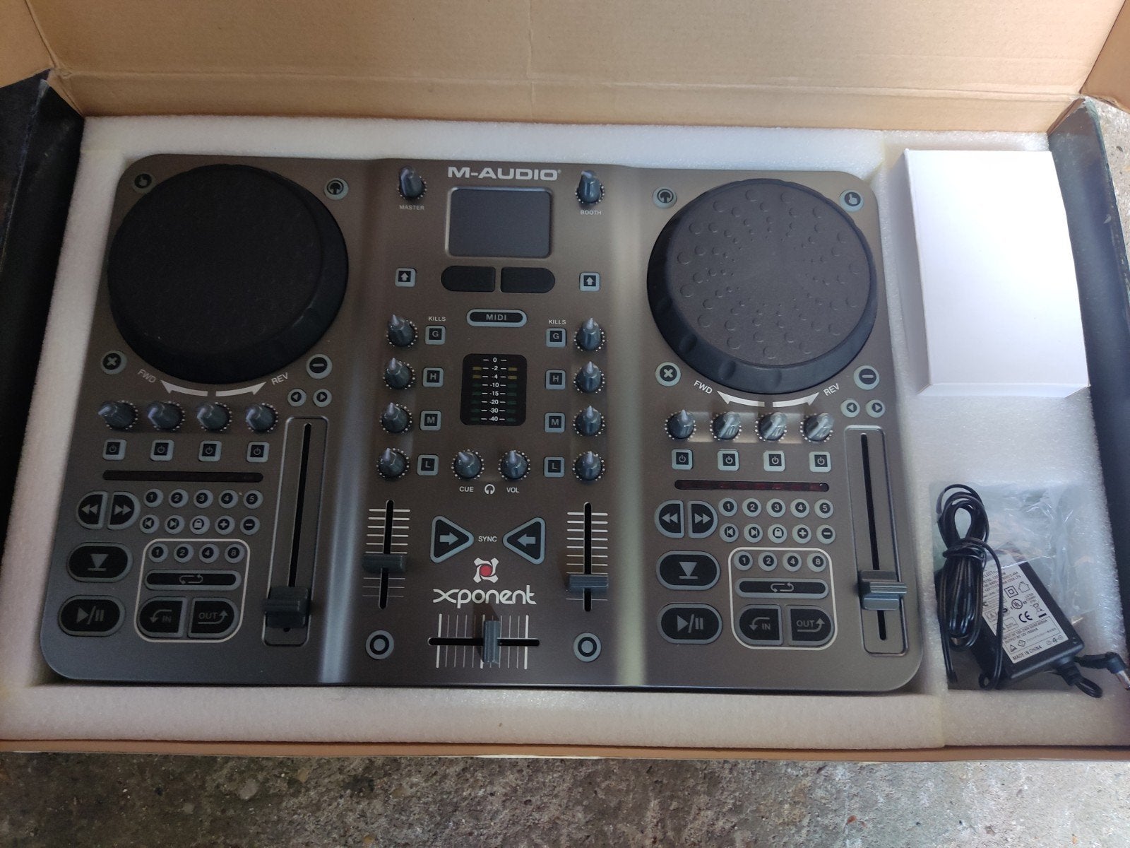 M-Audio Torq Xponent DJ Performance Systeem, Ophalen of Verzenden, Zo goed als nieuw, Draaitafel, Overige merken