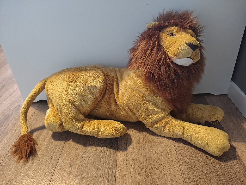 Ikea knuffel leeuw, Ophalen, Zo goed als nieuw, Leeuw, IKEA
