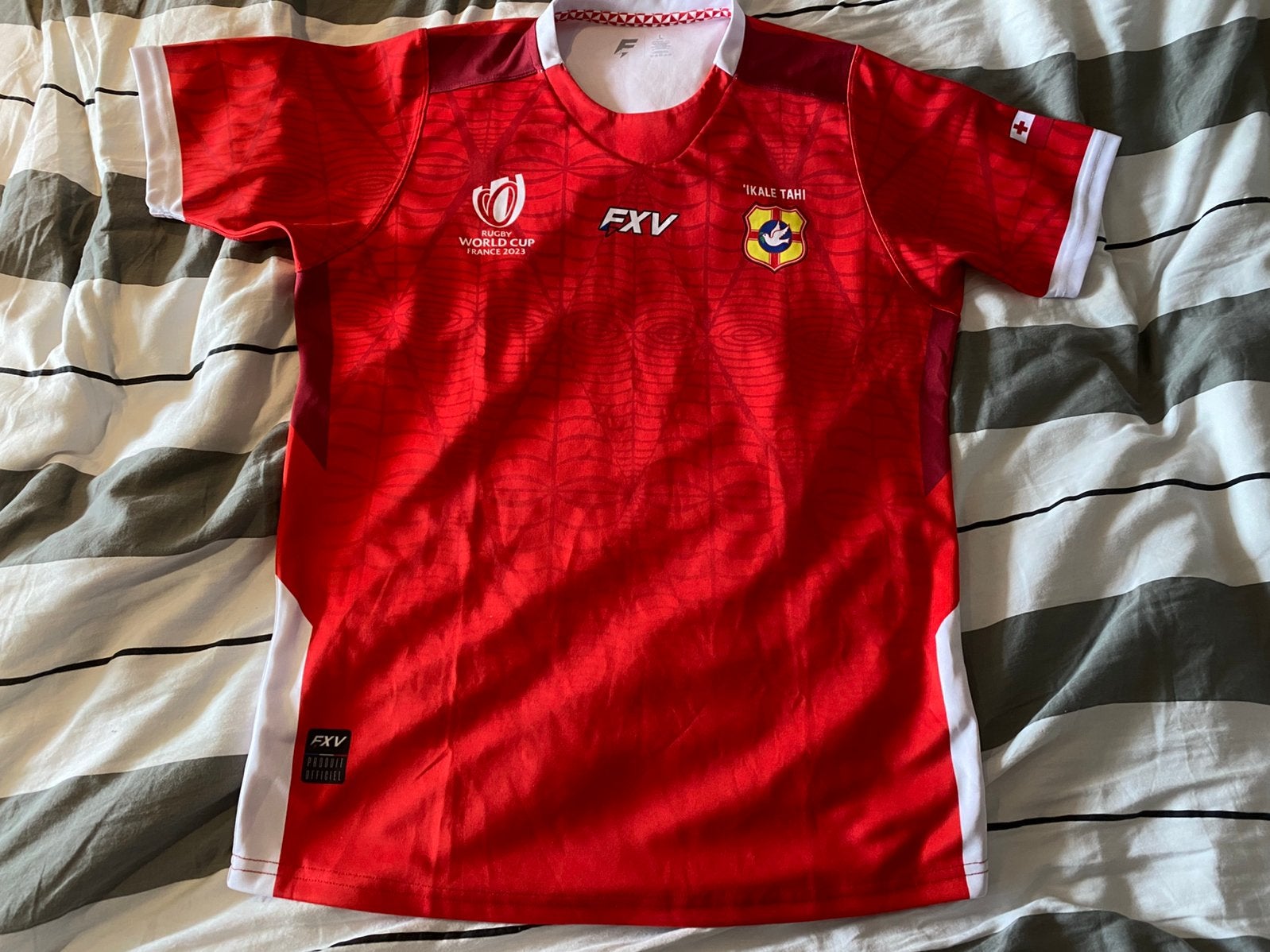 Tonga Rugby Shirt (Large ), Sport en Fitness, Ophalen of Verzenden, Zo goed als nieuw, Kleding