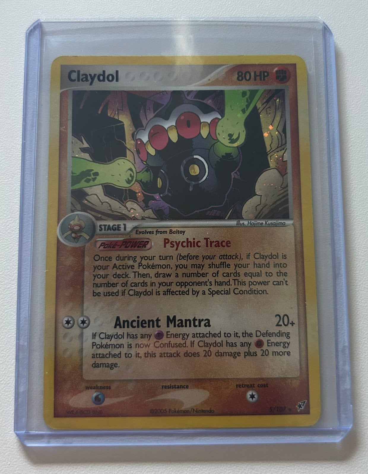 Claydol Holo #5 - EX Deoxys - Pokémon, Ophalen, Zo goed als nieuw