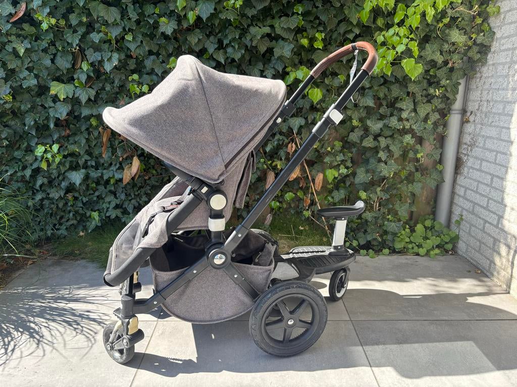 Bugaboo Fox 2 kinderwagen, babywagen met meerijdplankje, Ophalen, Gebruikt, Bugaboo, Combiwagen