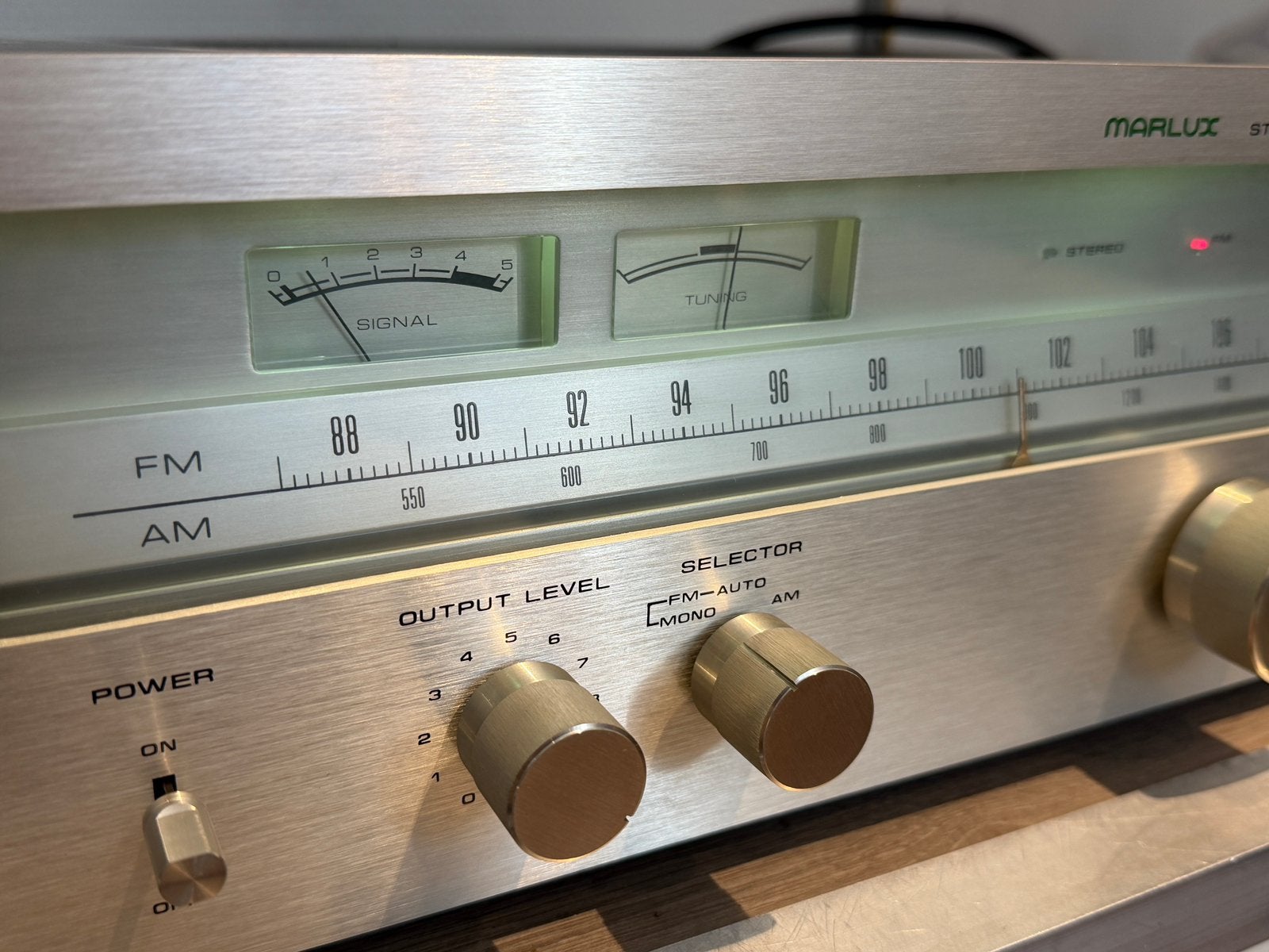 Vintage marlux tuner nieuw in doos, Ophalen of Verzenden, Zo goed als nieuw, Minder dan 60 watt, Overige merken